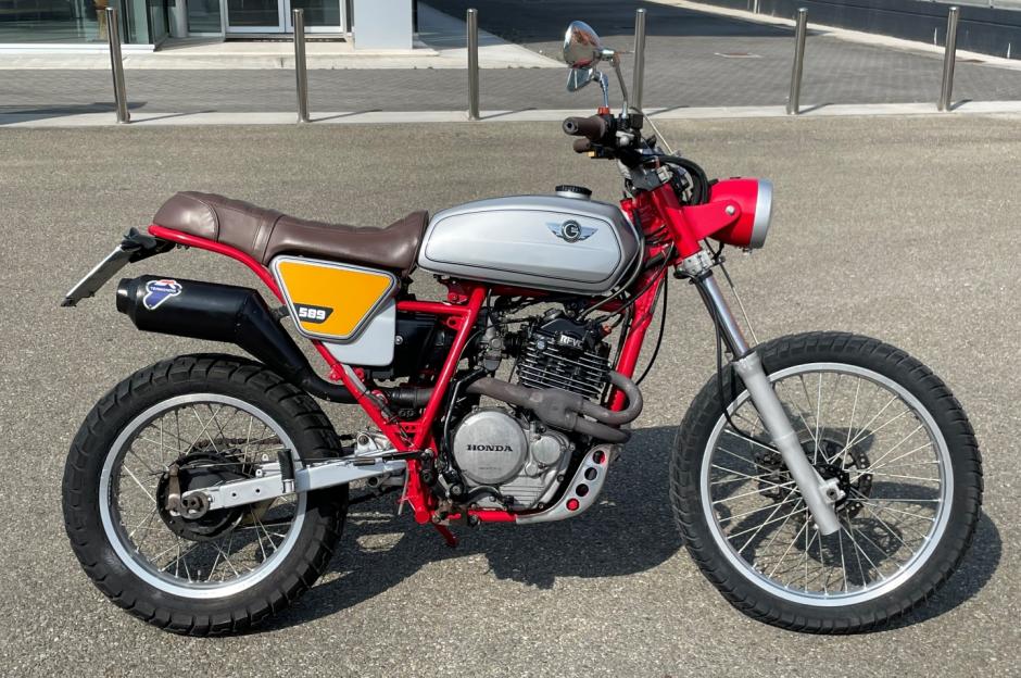 Honda xl 600 cafe hot sale racer